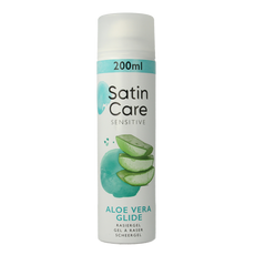 Gillette Satin care scheergel gevoelige huid 200.00 Milliliter