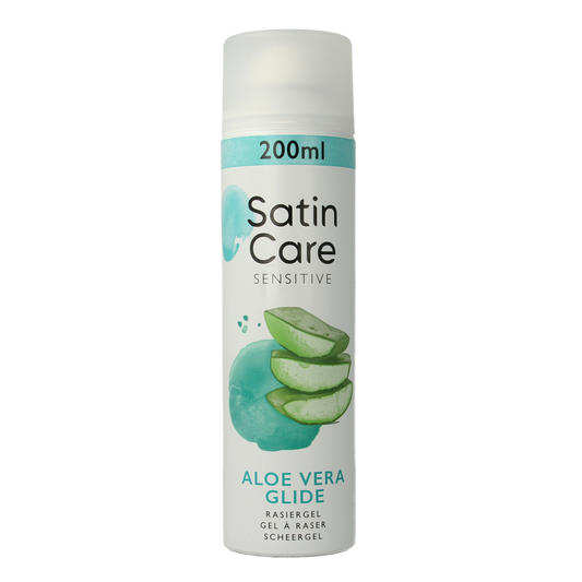 Gillette Satin care scheergel gevoelige huid 200.00 Milliliter