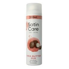 Gillette Satin care scheergel droge huid 200.00 Milliliter