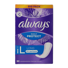 Always Inlegkruisjes daily protect long 50 Stuks