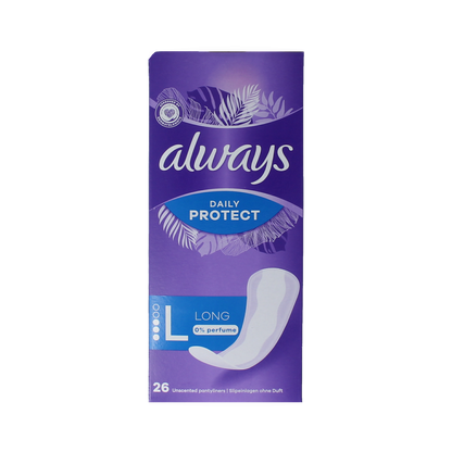 Always Inlegkruisjes daily protect long 26.00 Stuks