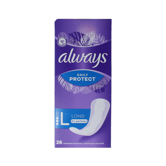 Always Inlegkruisjes daily protect long 26.00 Stuks