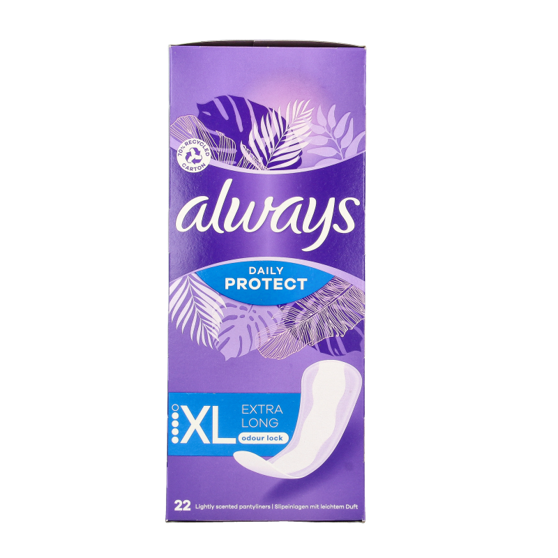Always Inlegkruisjes daily protect extra long 22 Stuks