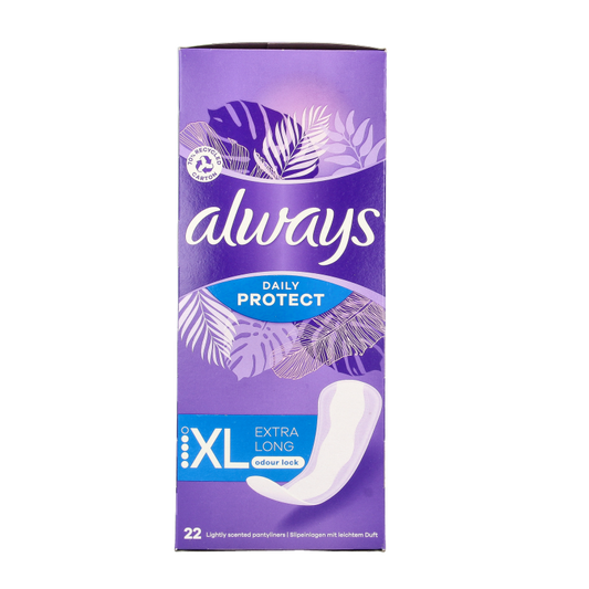 Always Inlegkruisjes daily protect extra long 22 Stuks