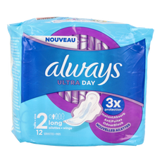 Always Maandverband ultra day long  12 Stuks