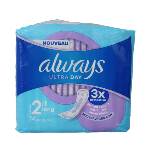 Always Maandverband ultra day long 14 Stuks