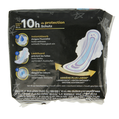 Always Maandverband ultra secure nacht  9 Stuks