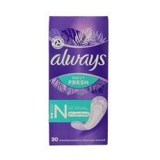 Always Inlegkruisjes daily fresh normaal 30.00 Stuks