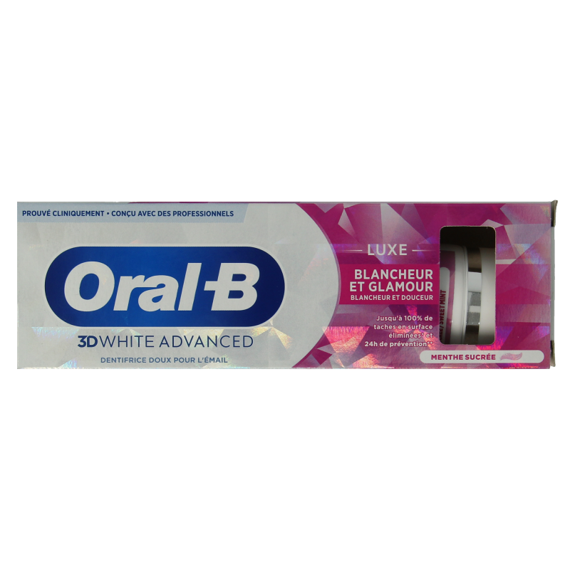 Oral B Tandpasta 3D white luxe 75 Milliliter