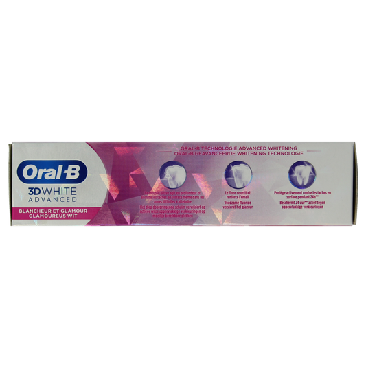 Oral B Tandpasta 3D white luxe 75.00 Milliliter