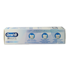 Oral B Tandpasta 3D white advanced expres fresh whitening 75.00 Milliliter