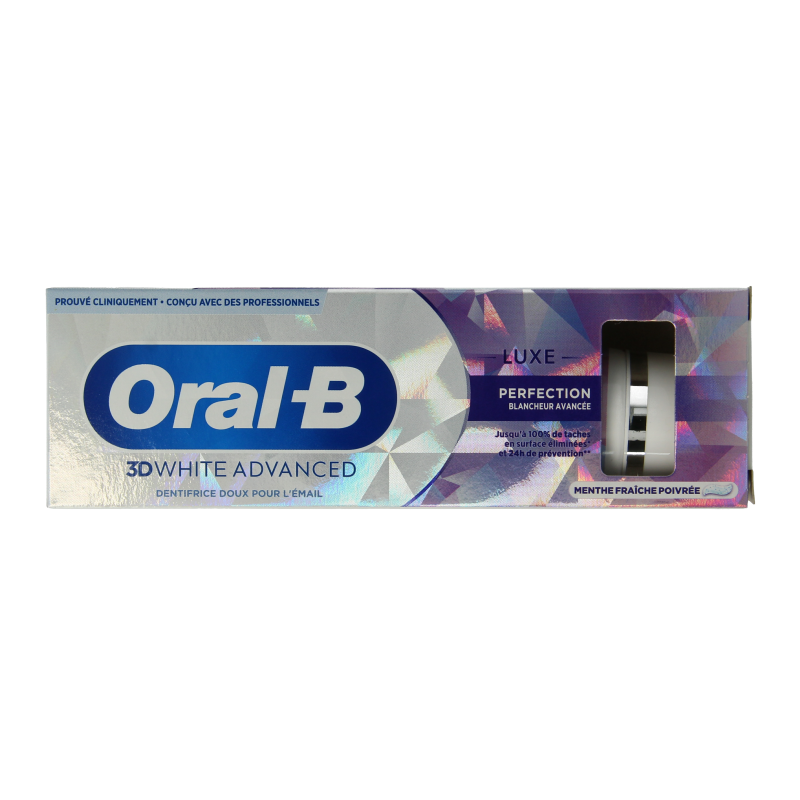 Oral B Tandpasta 3D white luxe perfection 75 Milliliter