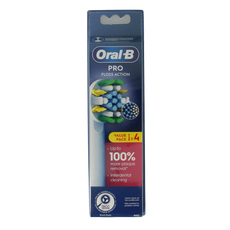 Oral B Opzetborstel floss action 4 Stuks