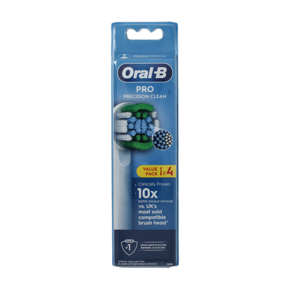 Oral B Opzetborstel precision clean 4 Stuks