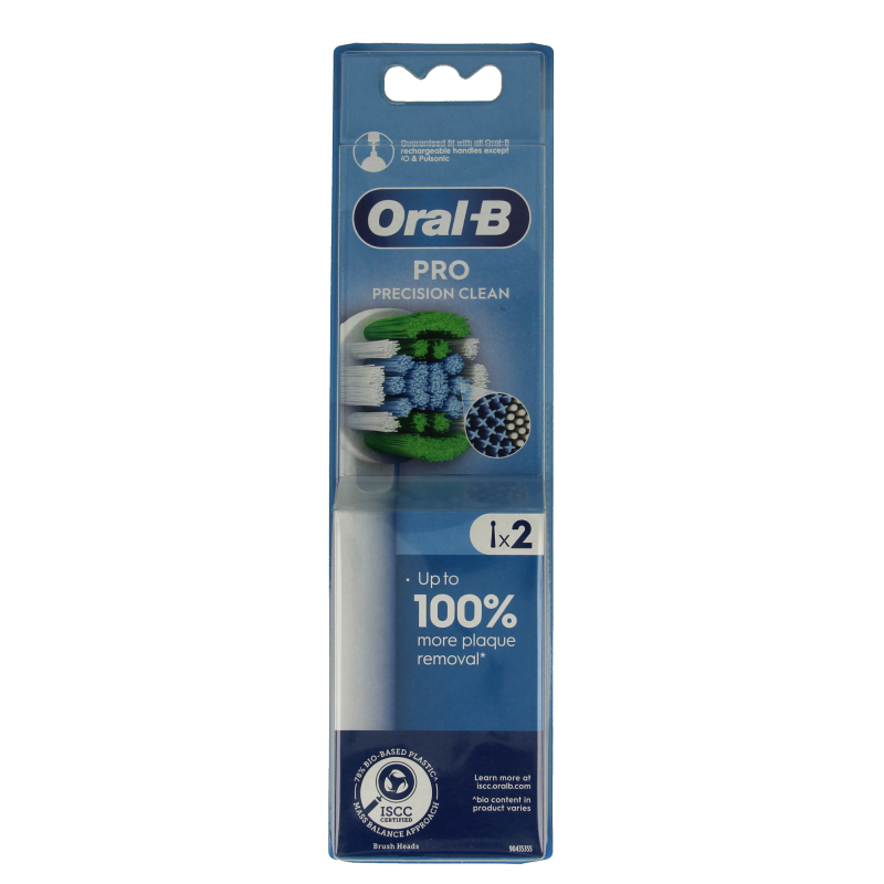 Oral B Opzetborstel precision clean 2 Stuks