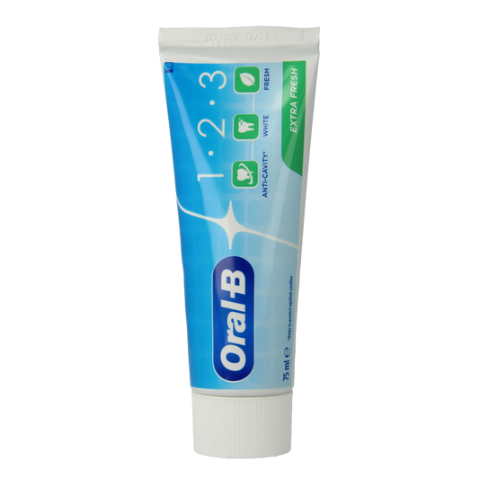 Oral B Tandpasta fresh 123 75 Milliliter