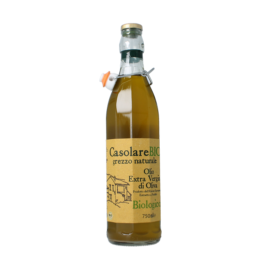 CasolareBio Olijfolie extra vierge ongefilterd bio 750 Milliliter