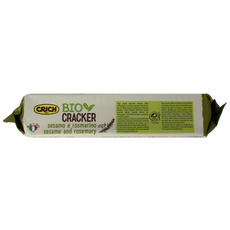 Crich Crackers sesam rozemarijn bio 250 Gram
