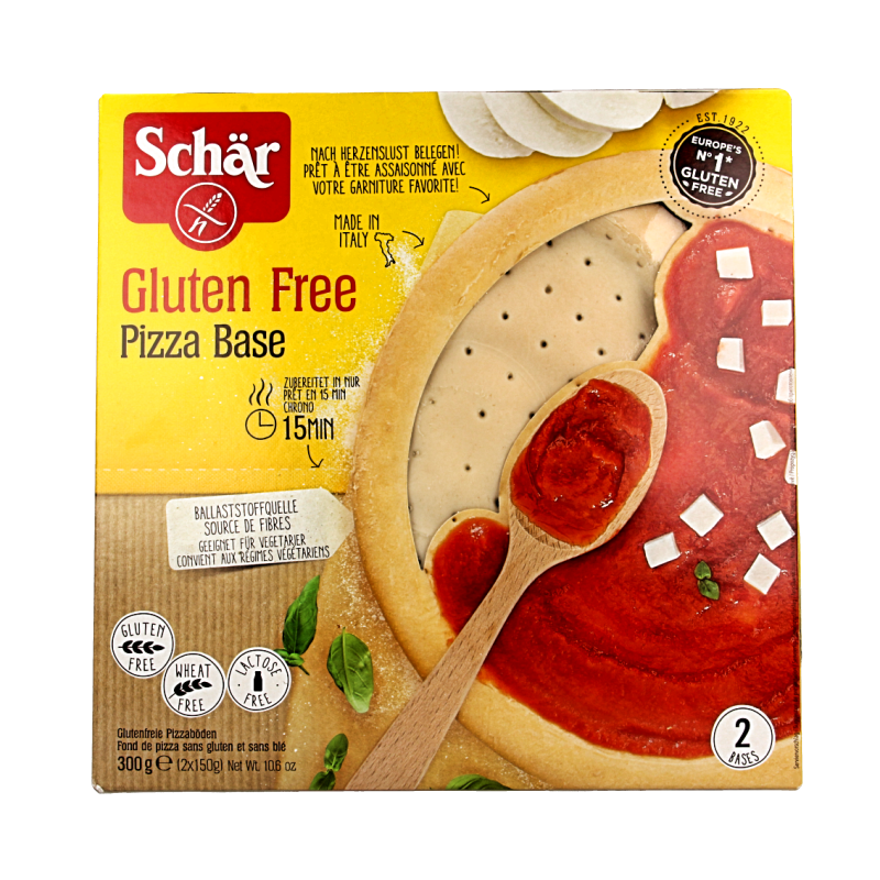 Schar Pizzabodems glutenvrij 2 Stuks