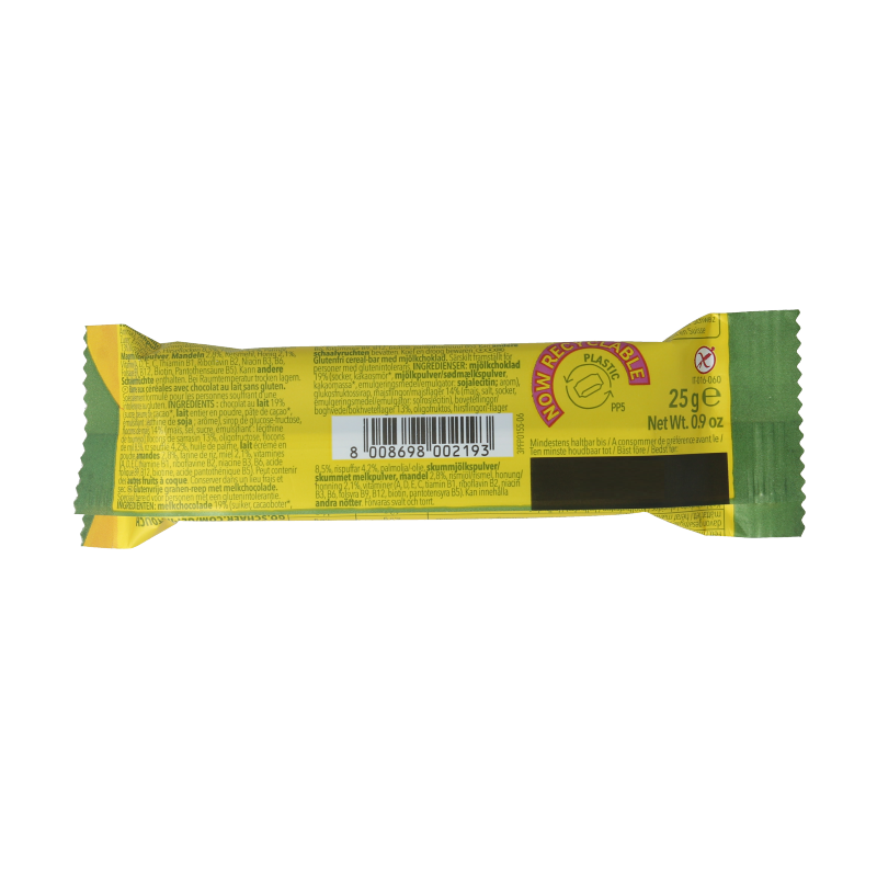 Schar Cereal bar glutenvrij 25 Gram