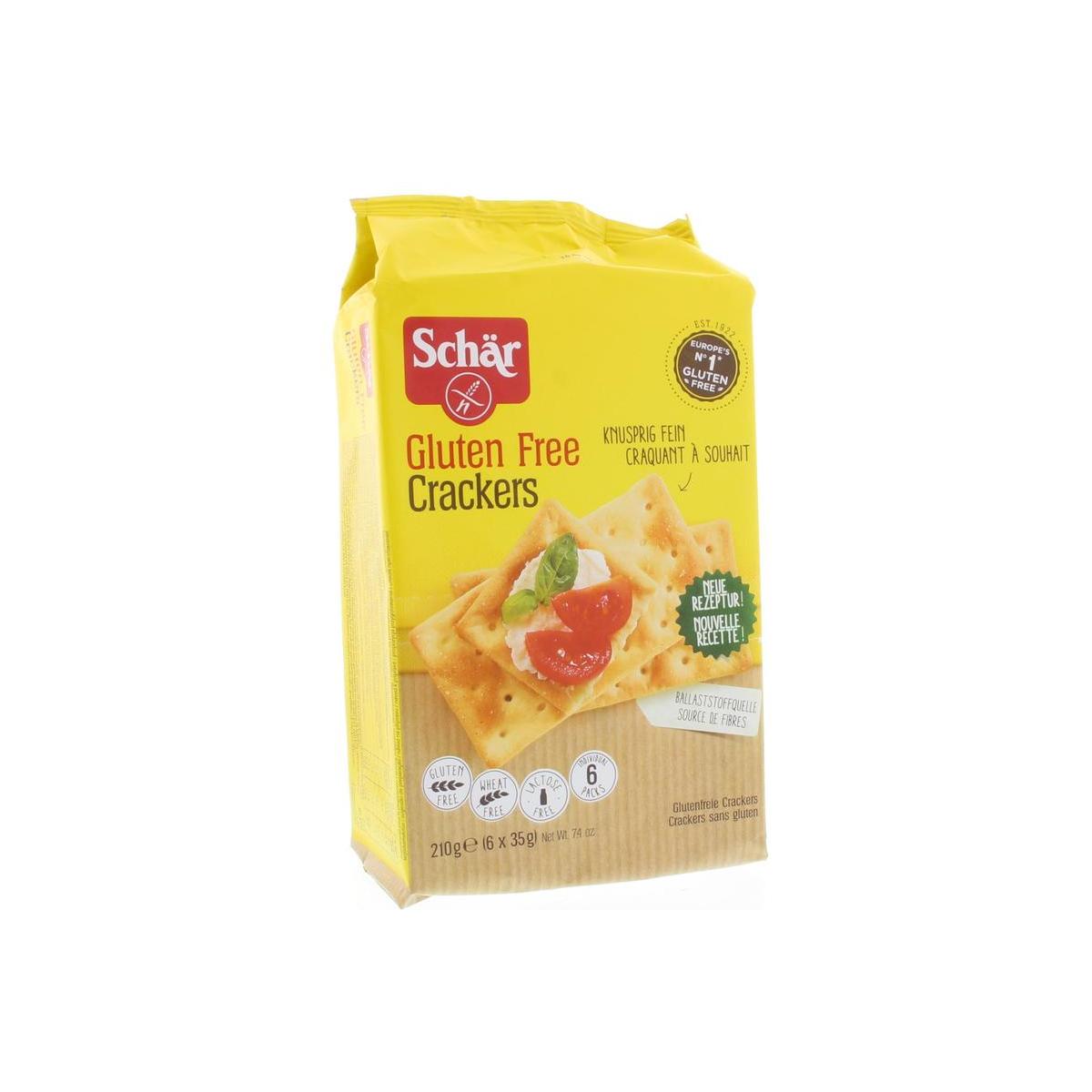 Schar Crackers glutenvrij 210 Gram