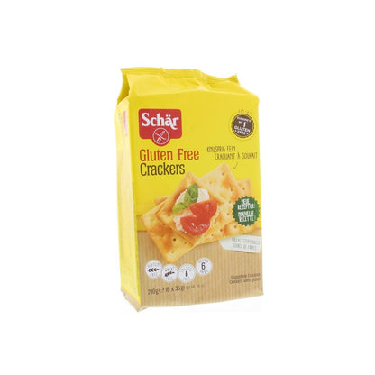 Schar Crackers glutenvrij 210.00 Gram