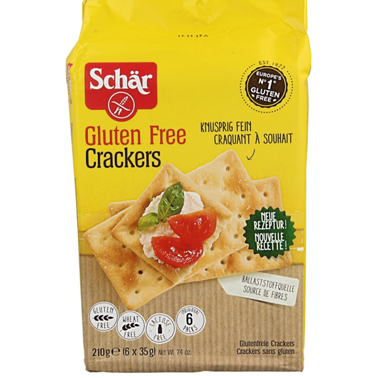 Schar Crackers glutenvrij 210 Gram