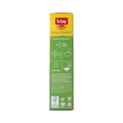 Schar Capelli d'Angelo vermicelli glutenvrij 250.00 Gram