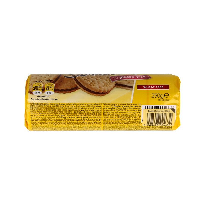 Schar Sorrisi glutenvrij 250 Gram