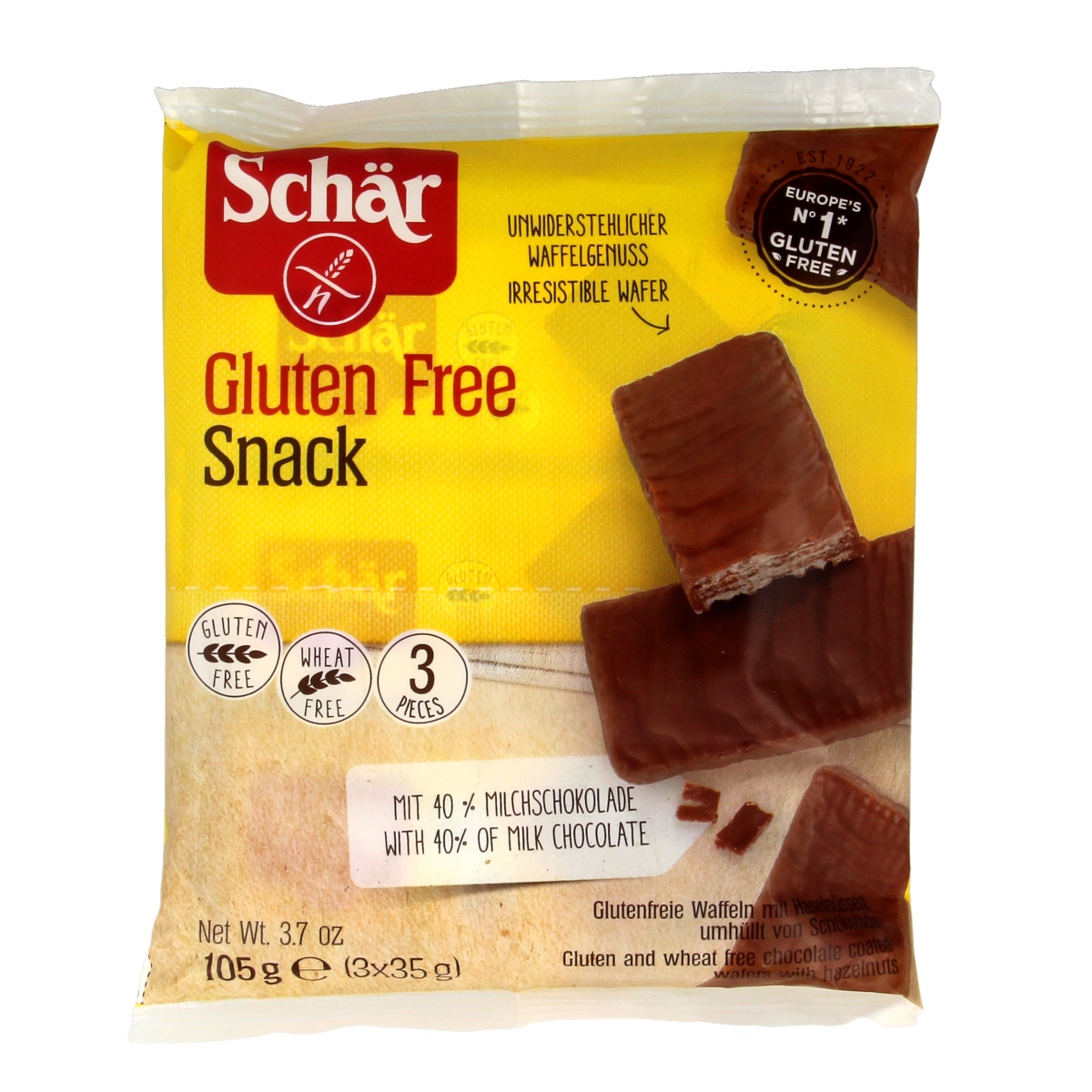 Schar Snack 3 pack glutenvrij 105.00 Gram