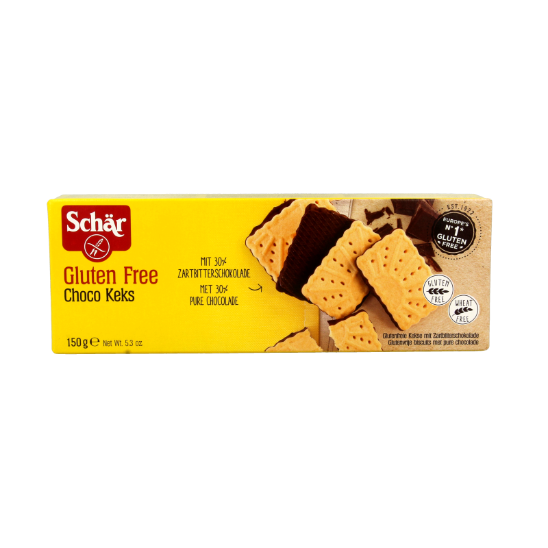 Schar Choko keks glutenvrij 150 Gram