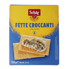 Schar Crispbread glutenvrij 150.00 Gram