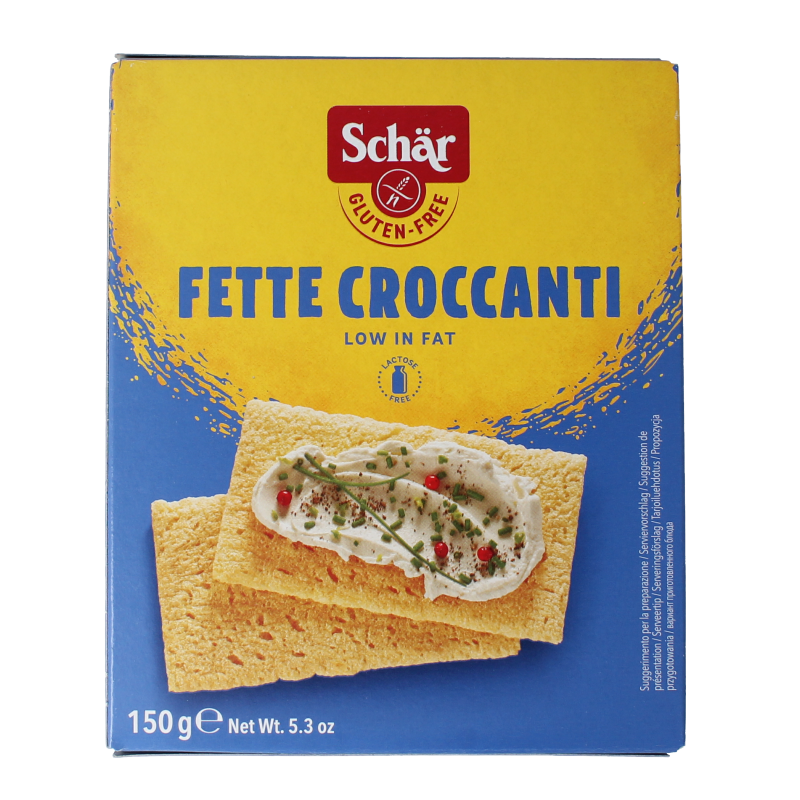 Schar Crispbread glutenvrij 150 Gram