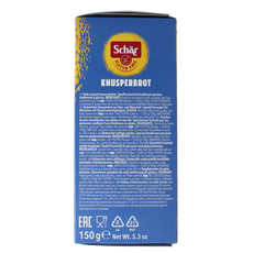 Schar Crispbread glutenvrij 150.00 Gram