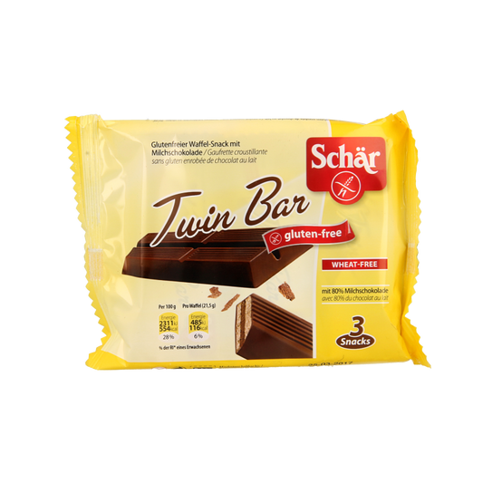 Schar Twin bar 3-pack glutenvrij 64.5 Gram