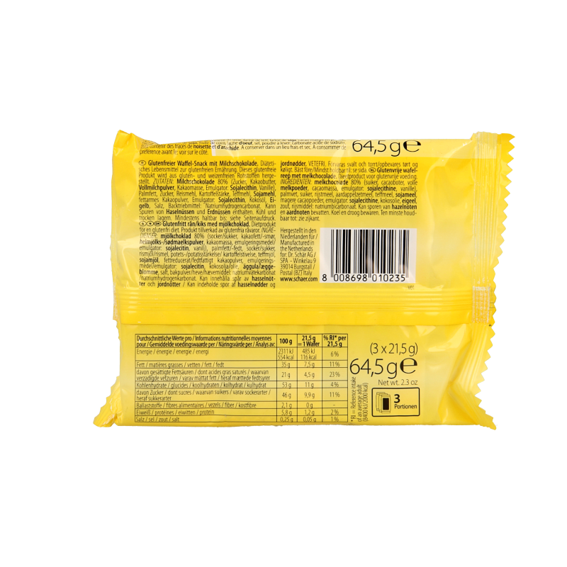 Schar Twin bar 3-pack glutenvrij 64.5 Gram