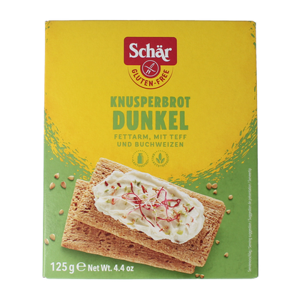 Schar Fibre crispbread/crackers glutenvrij 125.00 Gram