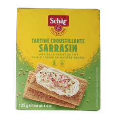 Schar Fibre crispbread/crackers glutenvrij 125.00 Gram
