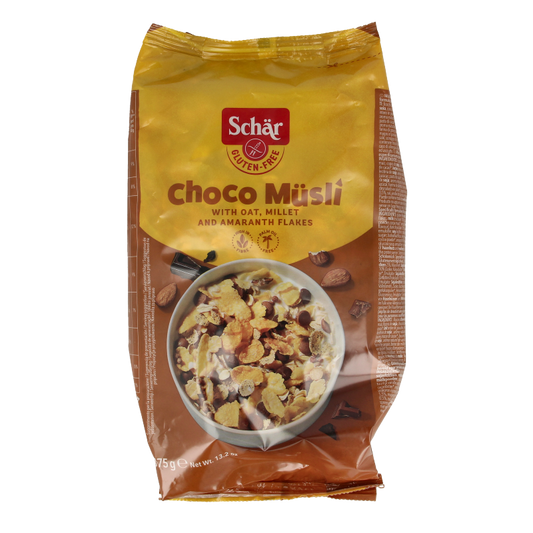 Schar Choco muesli glutenvrij 375 Gram