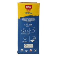 Schar Pasta fusilli glutenvrij 400.00 Gram