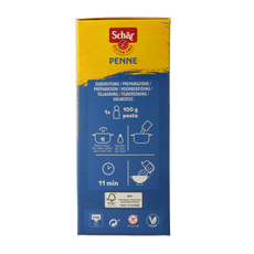 Schar Pasta penne glutenvrij 400.00 Gram