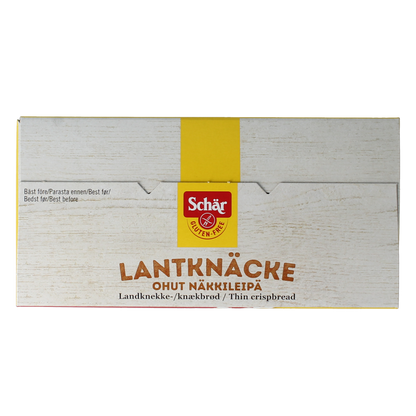Schar Knackerbrod dun vezelrijk glutenvrij 230.00 Gram