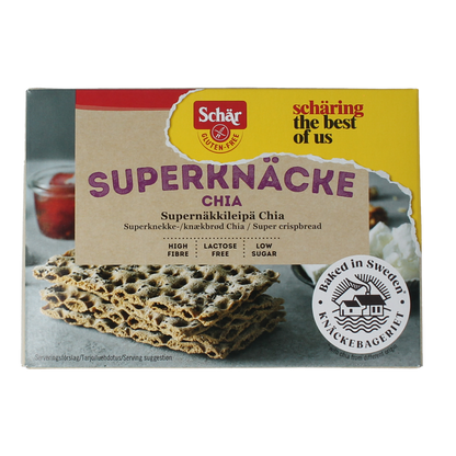 Schar Superknacke met chia glutenvrij 140.00 Gram
