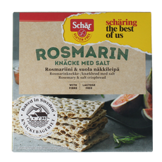 Schar Knackebrod rozemarijn zout glutenvrij 230.00 Gram