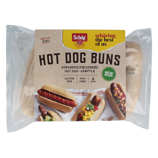 Schar Hotdog broodjes glutenvrij 240.00 Gram