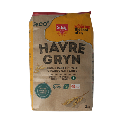 Schar Havermout glutenvrij bio 1.00 Kilogram