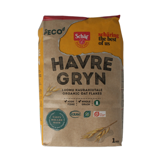 Schar Havermout glutenvrij bio 1.00 Kilogram