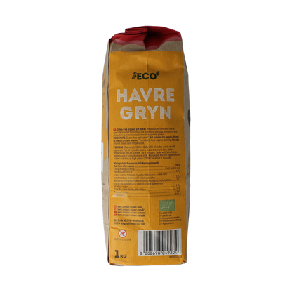 Schar Havermout glutenvrij bio 1.00 Kilogram