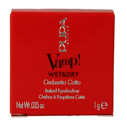 Pupa Vamp! Wet & dry eyeshadow 101  1.00 Gram