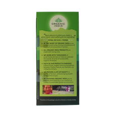 Organic India Tulsi green thee bio 25.00 Zakjes